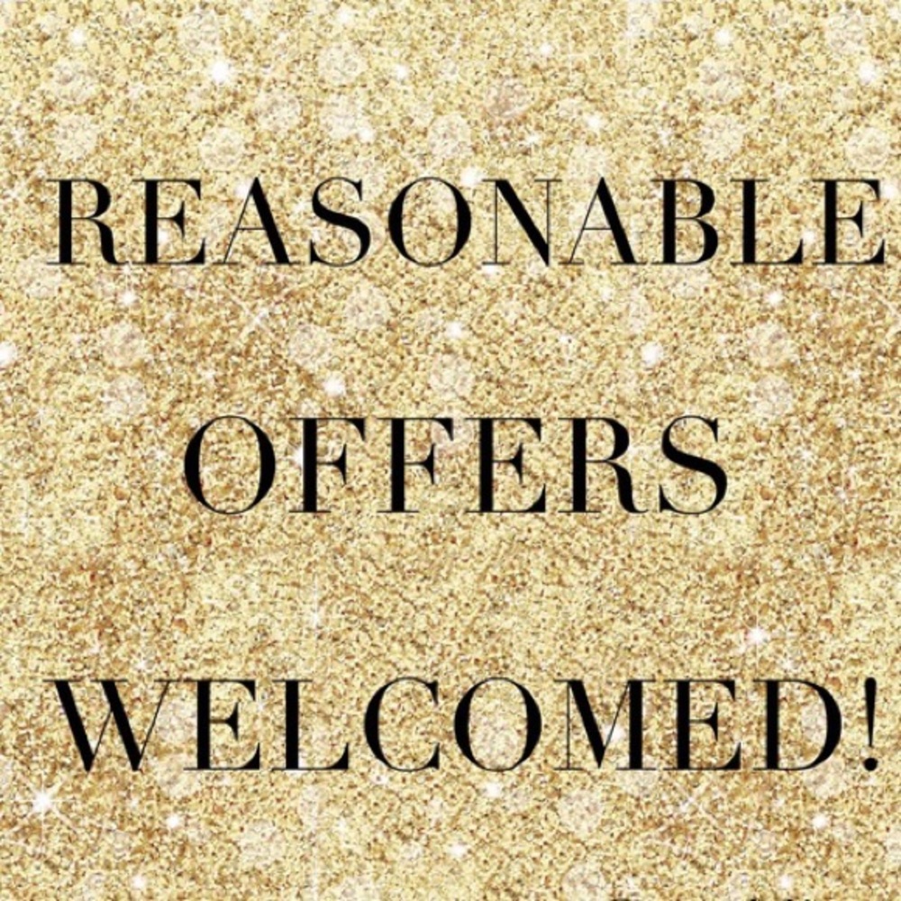 Reasonable offers are WELCOME on ALL items!!✨